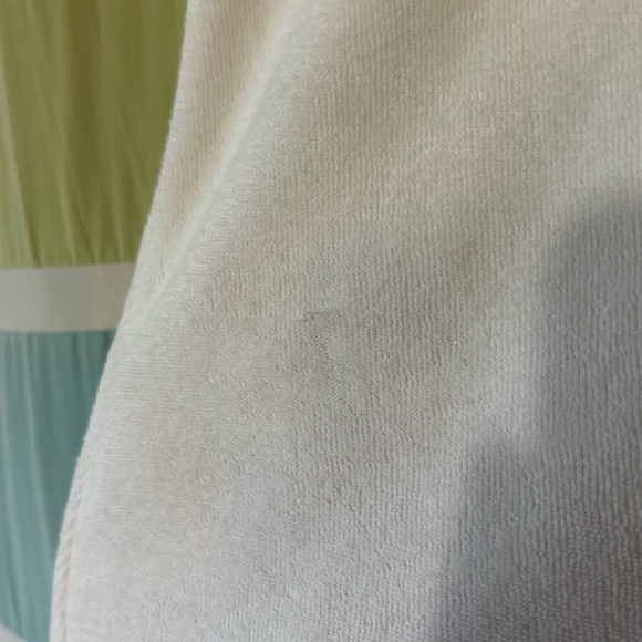 Disney Mickey Hooded Swim Coverup White & Black Sz XS - Picture 6 of 11